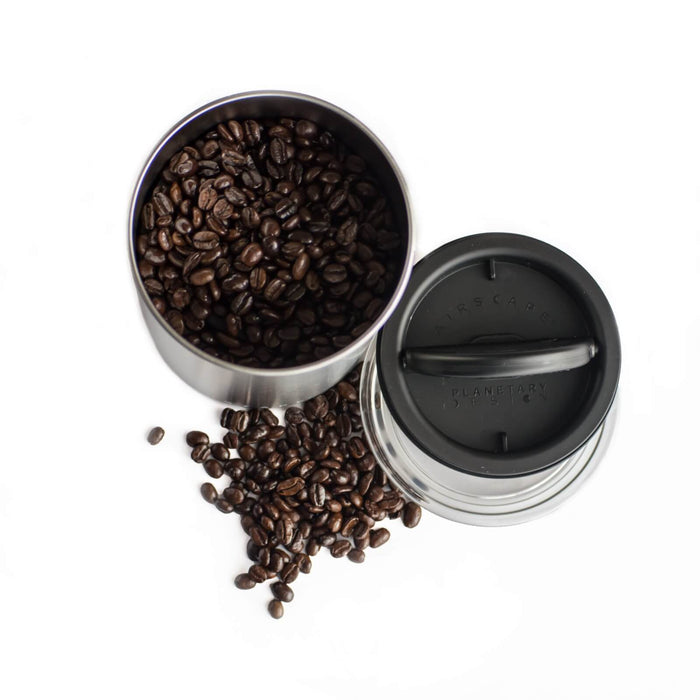Airscape kaffedåse 250 gram charcoil