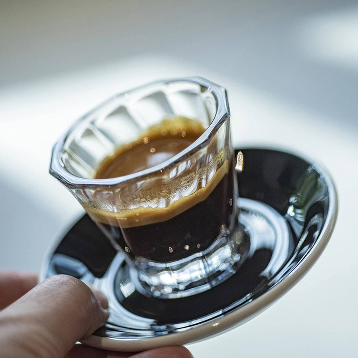Loveramics Twisted Espresso Glas 70 ml - Kaffeglas