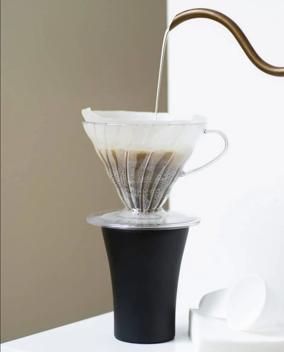 Dripper Hario V60-02 - plastik transparent