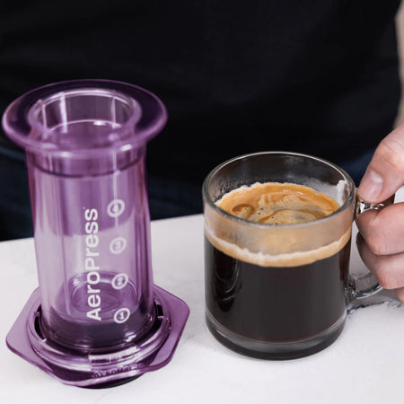Aeropress Clear Lilla Kaffebrygger