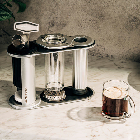 AeroPress Organizer Stand Rustfrit Stål