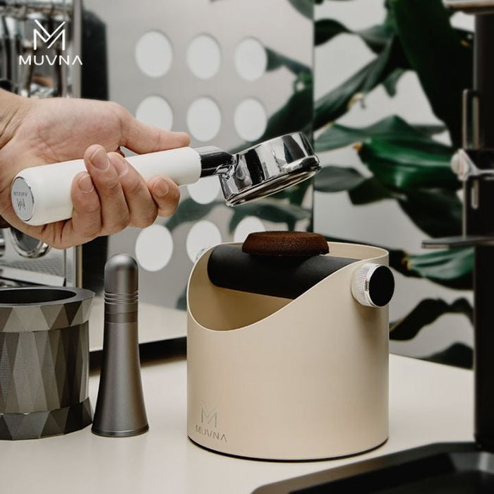 Muvna Knockbox – Rustfrit stål Beige