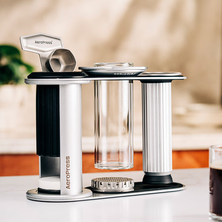 AeroPress Organizer Stand Rustfrit Stål
