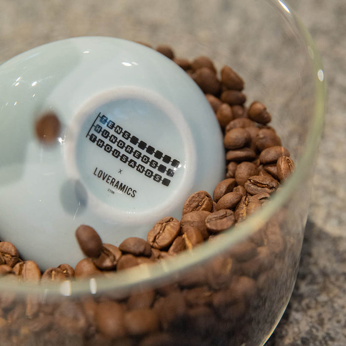 Loveramics Champion Signature dosing tray 2 sæt keramik lyseblå