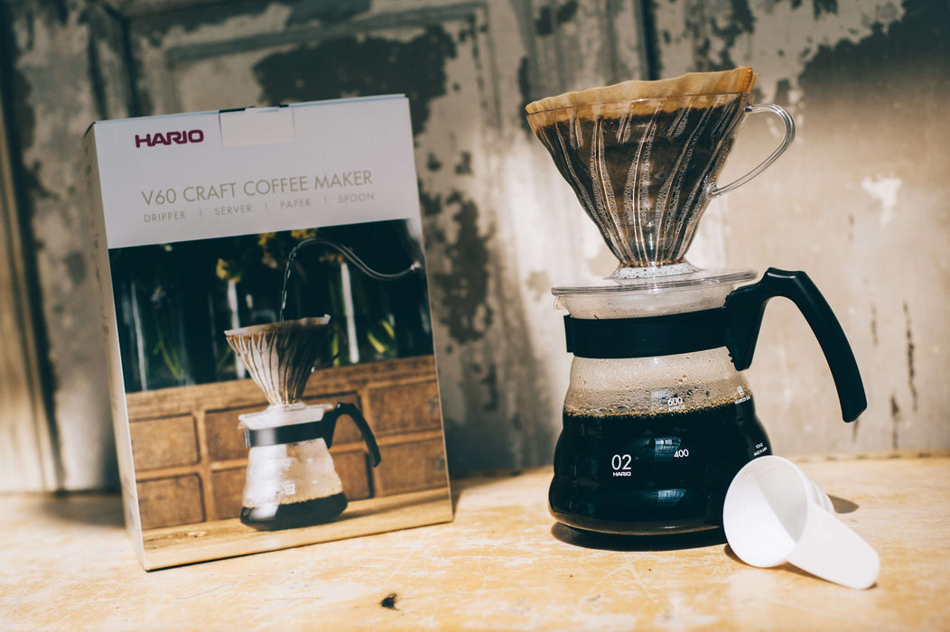 Hario V60-02 Startsæt Sort