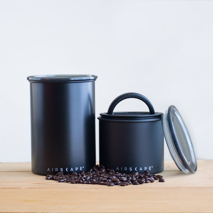 Airscape kaffedåse 500 gram charcoil